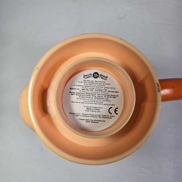 RINGLING Bros. BARNUM & BAILEY Plastic Mug 4 inch - Picture 7 of 7